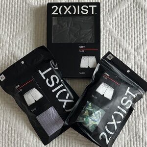 2xist Silq Sexy Boxers (3 pairs)